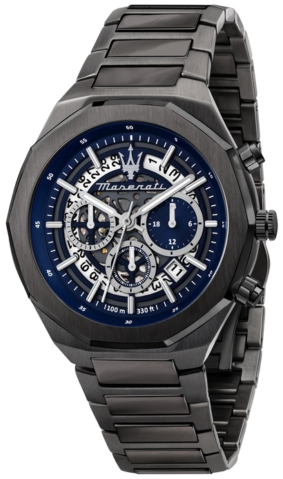 Maserati Herreklokke R8873642012 Stile Blå/Stål Ø45 mm