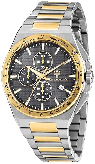 Maserati Herreklokke R8873653002 Velocita Grå/Gulltonet stål Ø41 mm