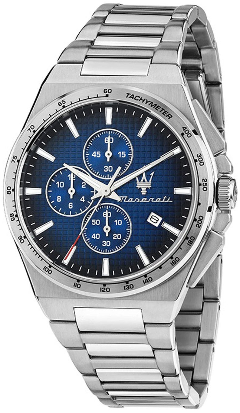 Maserati Herreklokke R8873653003 Velocita Blå/Stål Ø41 mm