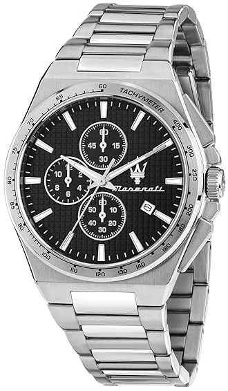 Maserati Herreklokke R8873653004 Velocita Sort/Stål Ø41 mm
