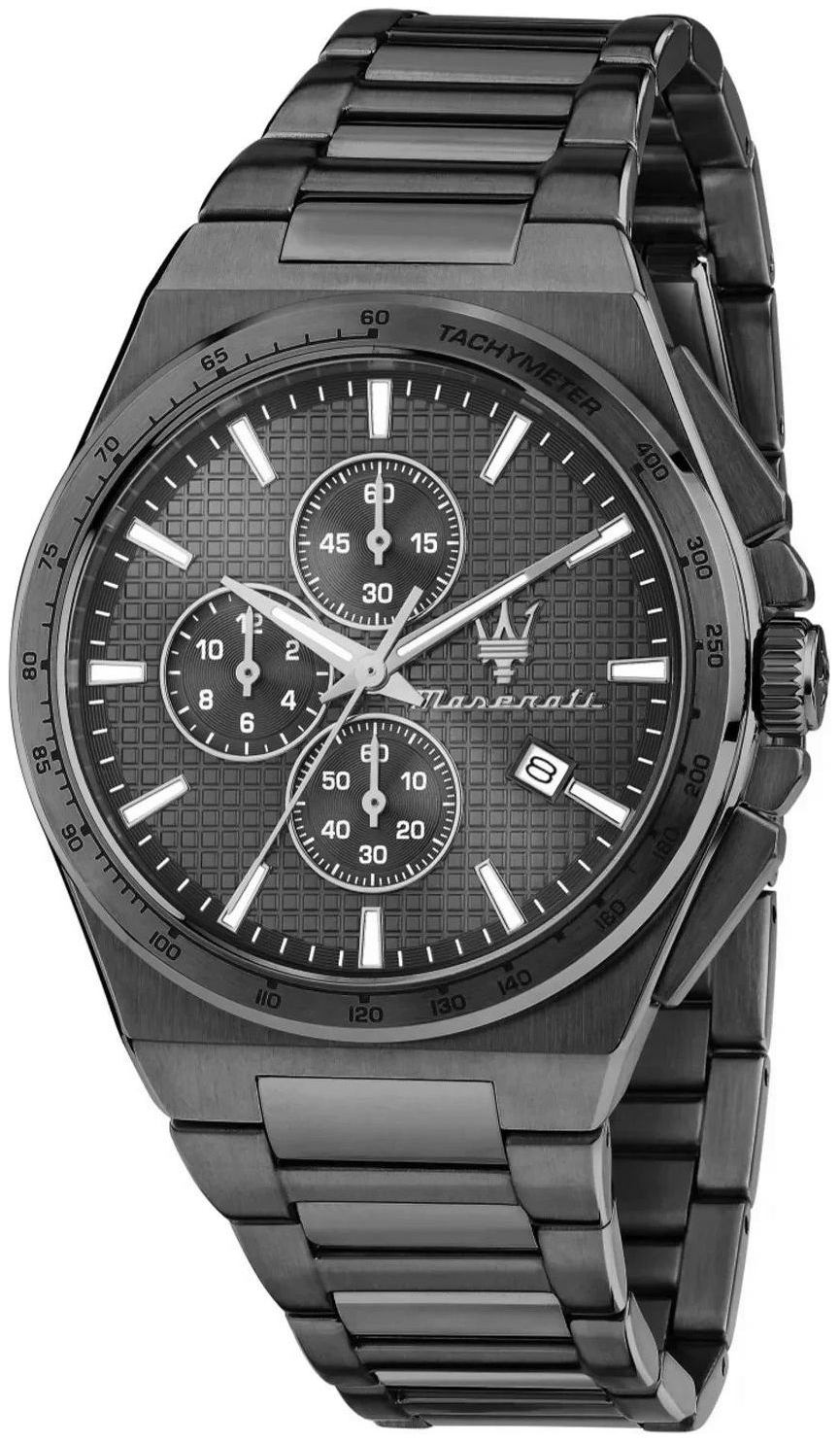 Maserati Herreklokke R8873653006 Velocita Slim Grå/Stål Ø43 mm