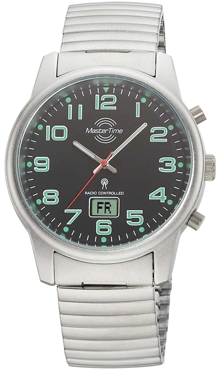 Master Time Herreklokke MTGA-10763-22E Classic Sort/Stål Ø41 mm