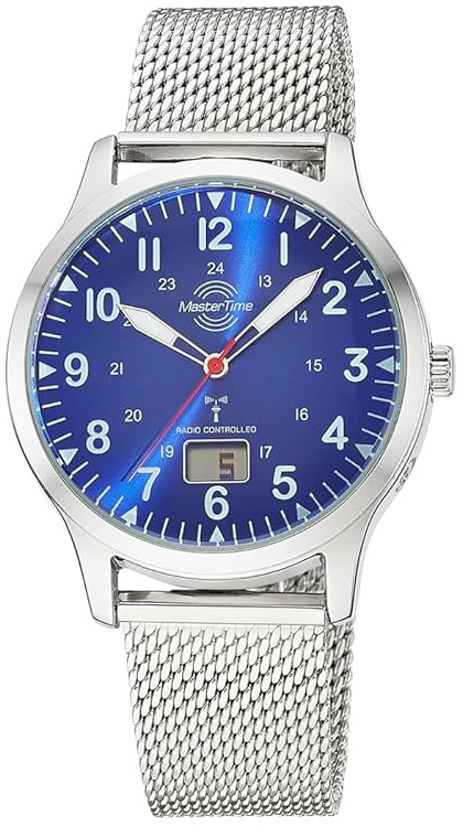 Master Time Herreklokke MTGA-10961-32M Super Power Blå/Stål Ø41 mm