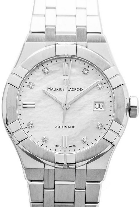 Maurice Lacroix Herreklokke AI6007-SS002-170-1 Aikon Hvit/Stål Ø39