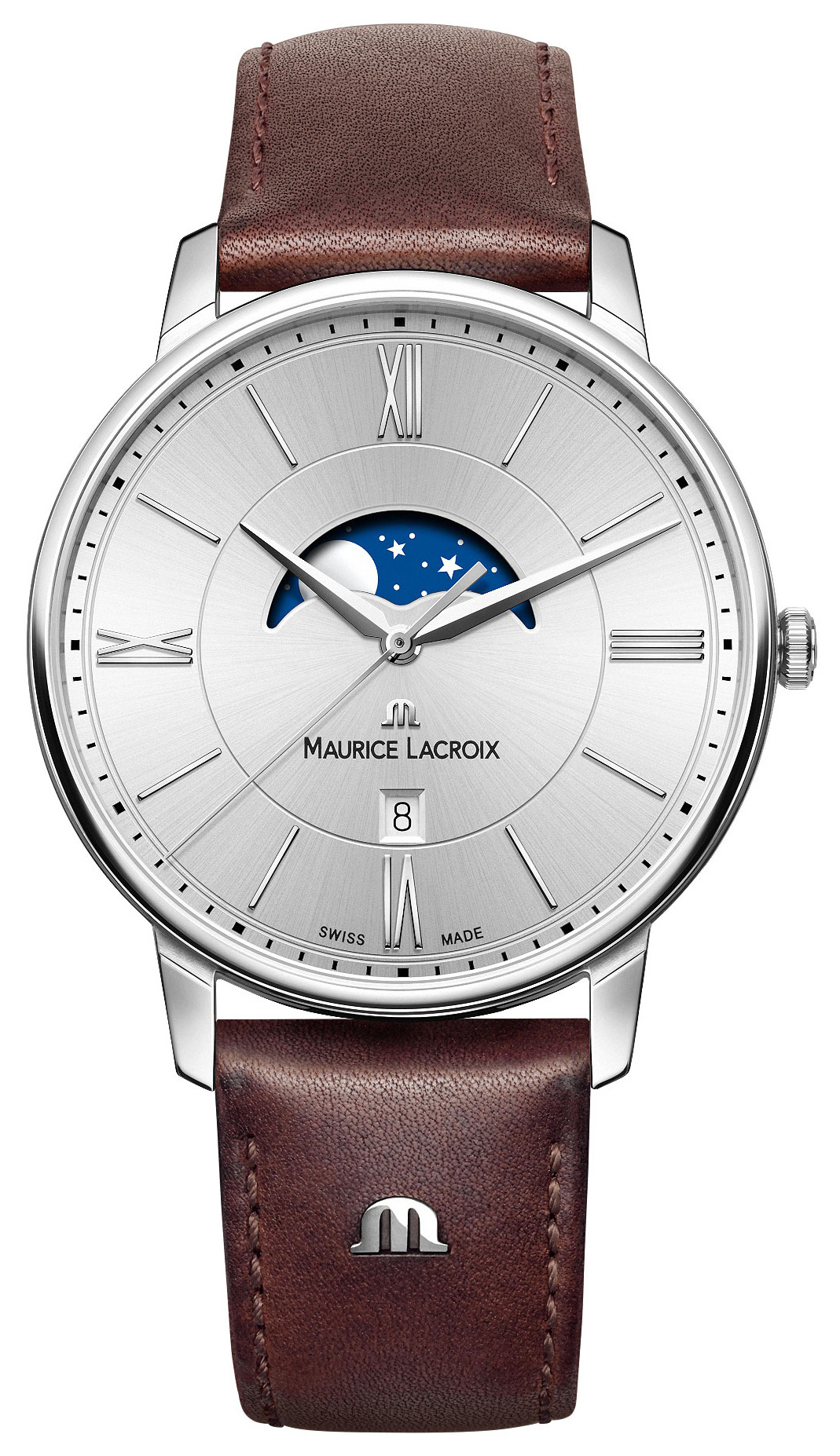 Maurice Lacroix Eliros Moonphase Herreklokke EL1108-SS001-110-1