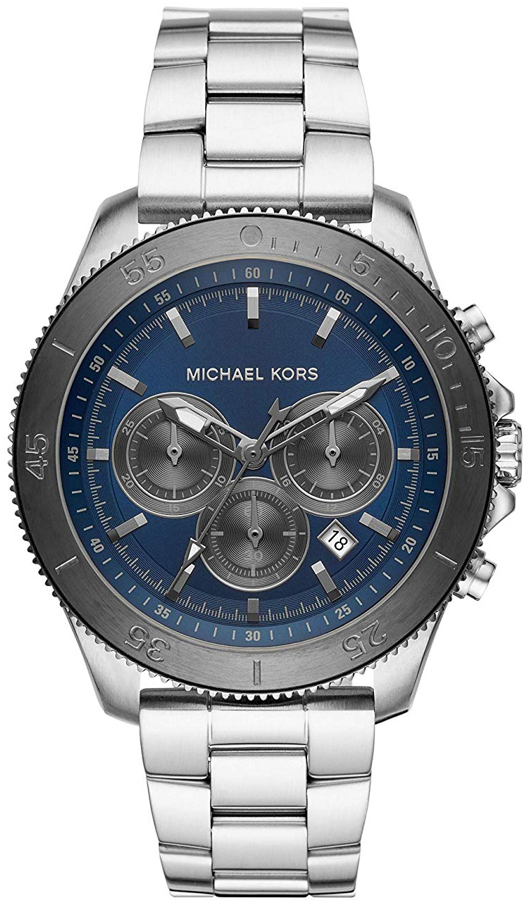 Michael Kors 99999 Herreklokke MK8662 Blå/Stål Ø45 mm - Michael Kors