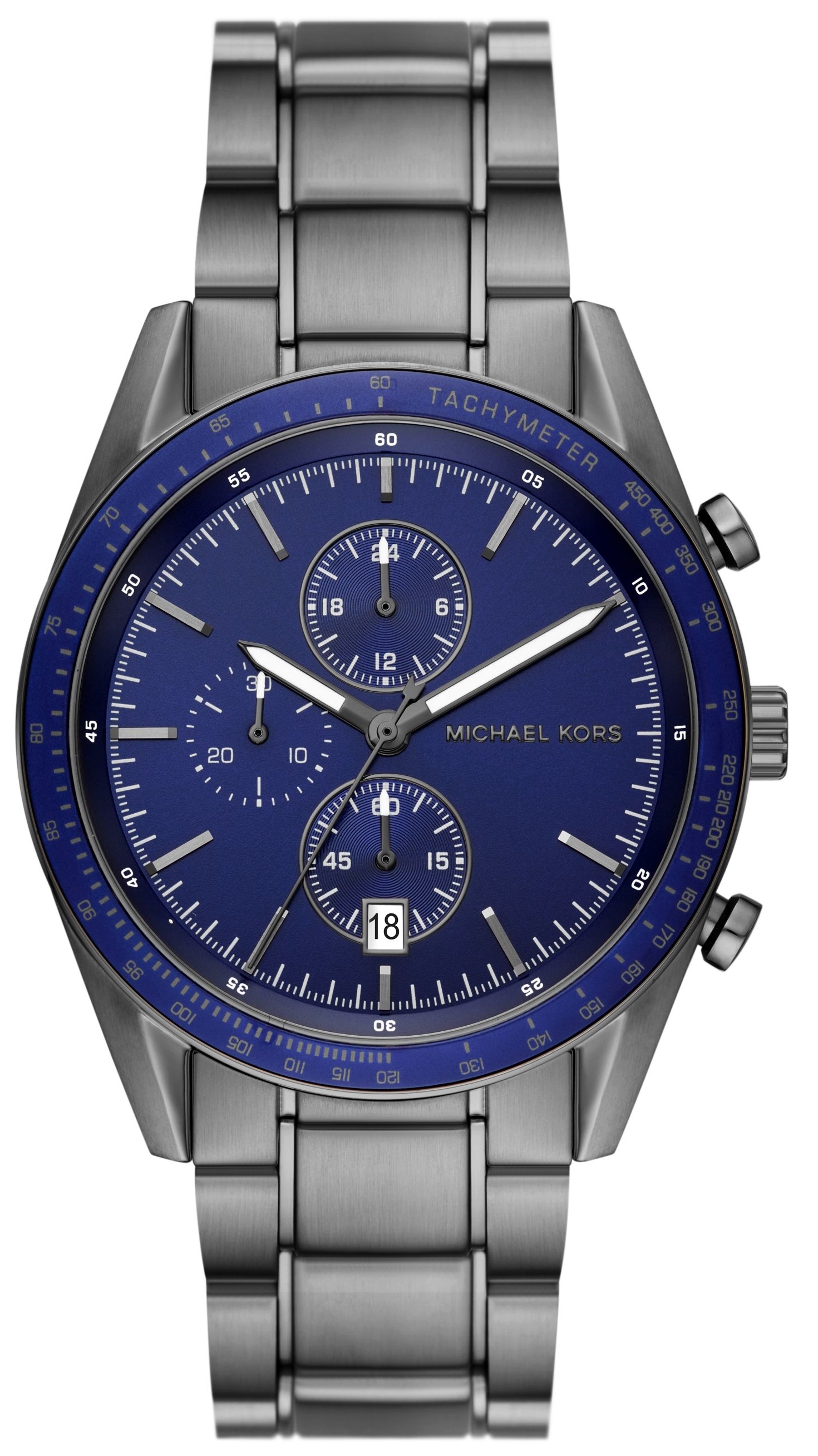 Michael Kors Herreklokke MK9111 Accelerator Blå/Stål Ø42 mm