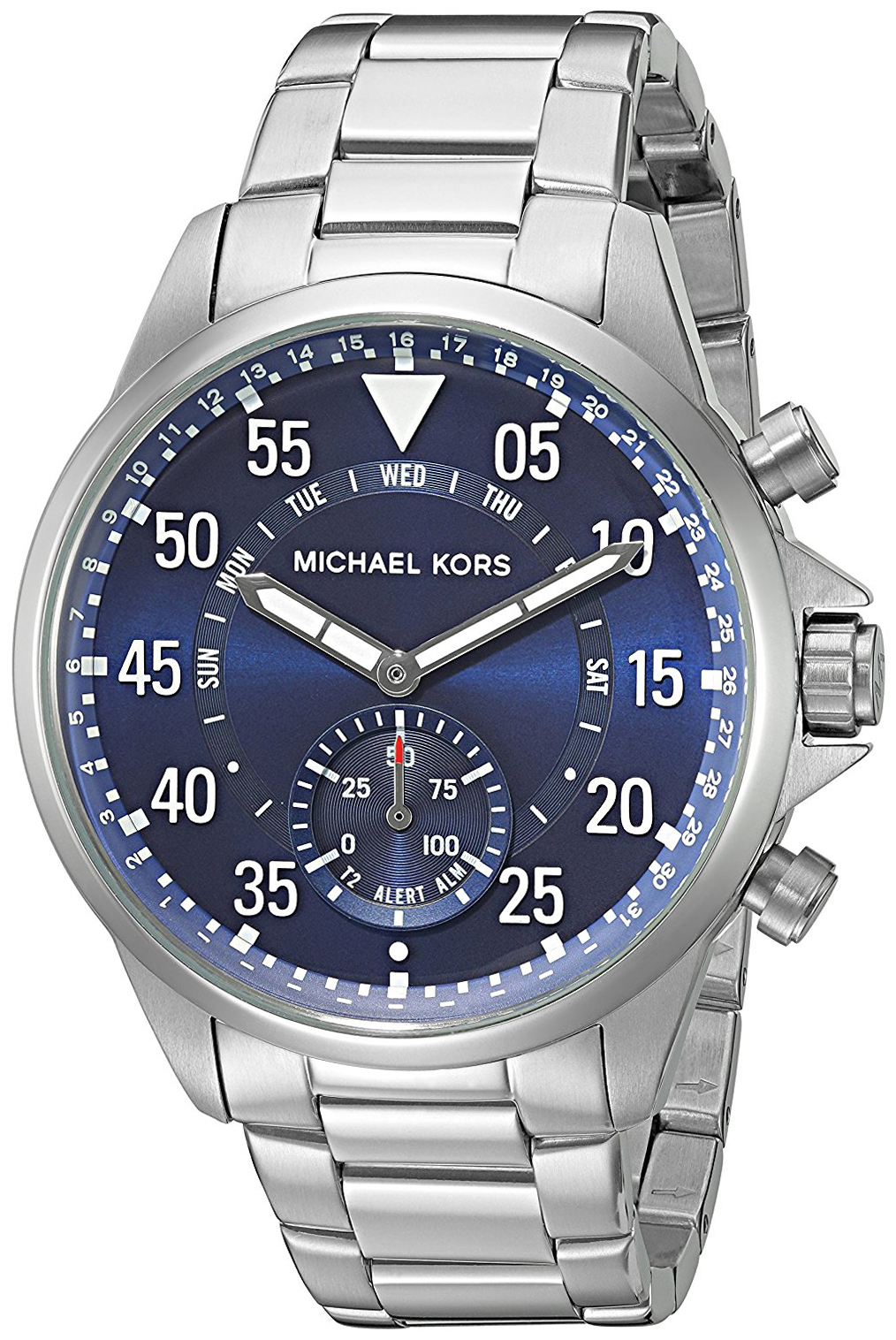 Michael Kors Smartwatch Herreklokke MKT4000 Blå/Stål Ø45 mm