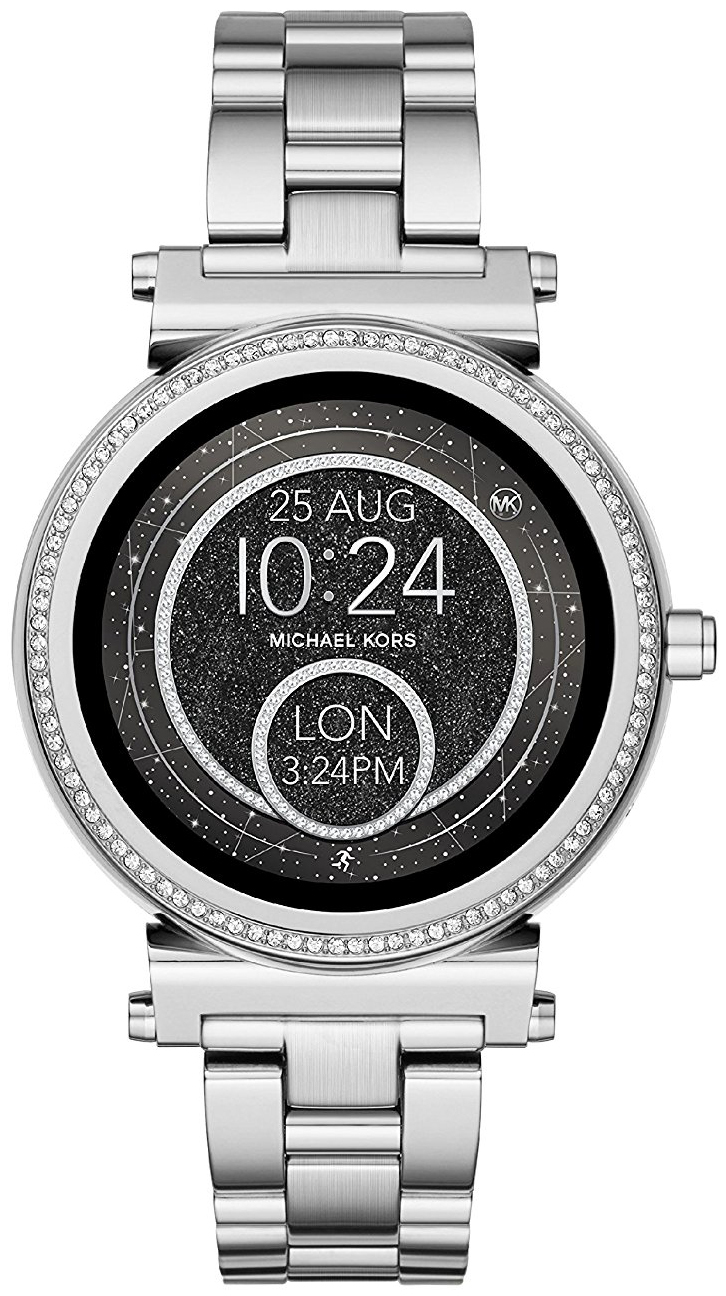 Michael Kors Smartwatch Dameklokke MKT5020 LCD/Stål Ø42 mm