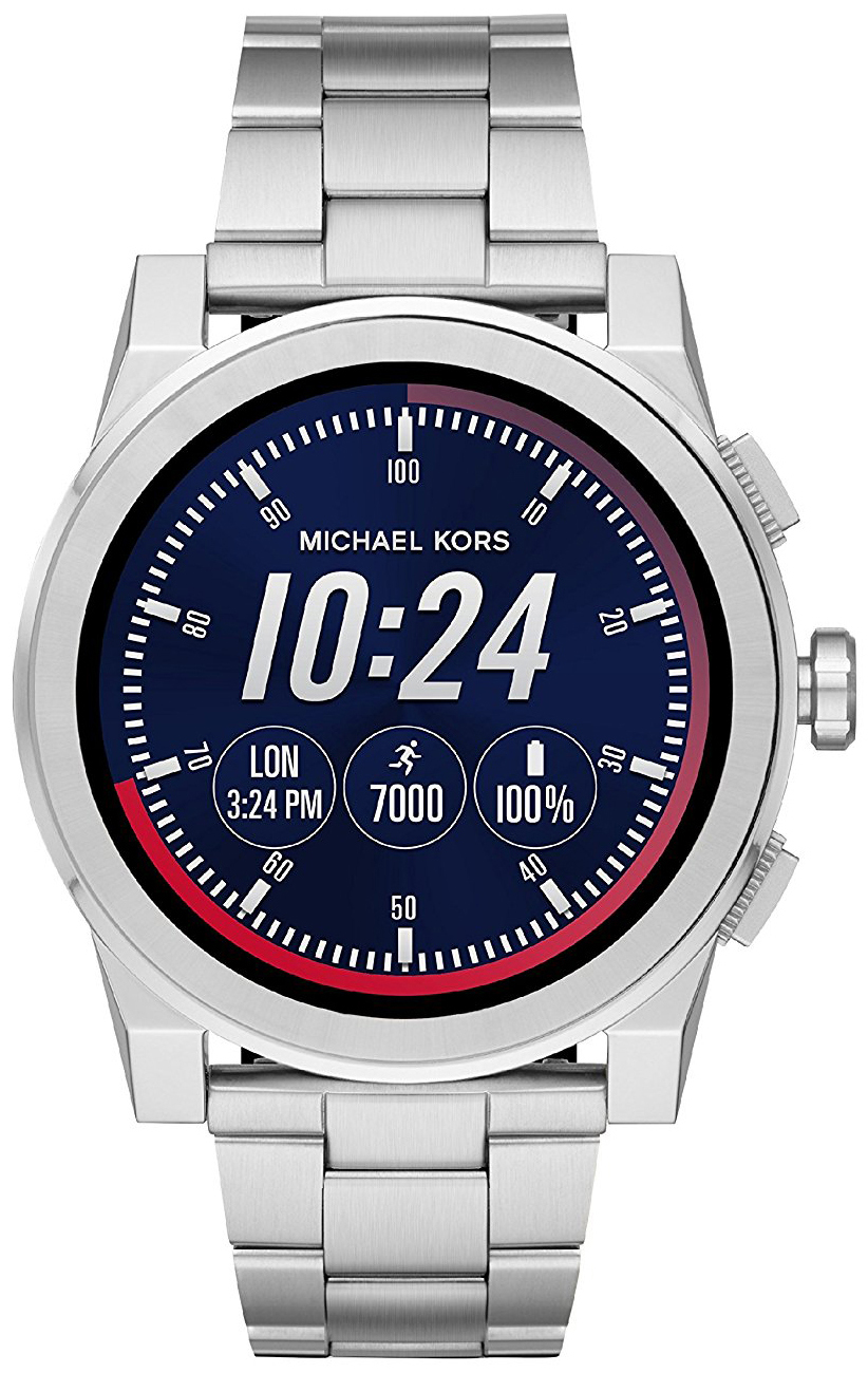 Michael Kors Smartwatch Herreklokke MKT5025 LCD/Stål Ø47 mm