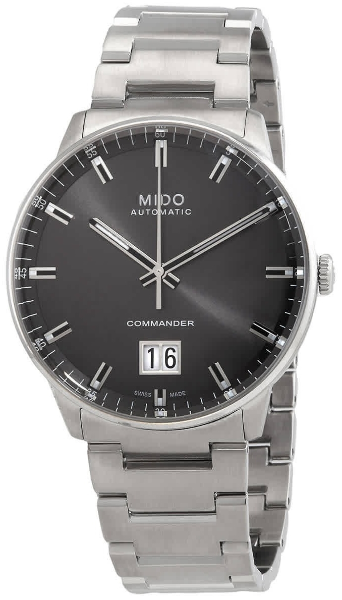 Mido Herreklokke M021.626.11.061.00 Commander Grå/Stål Ø42 mm