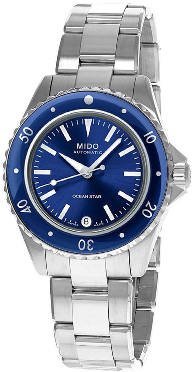 Mido M026.207.11.041.00 Ocean Star Blå/Stål Ø36.5 mm