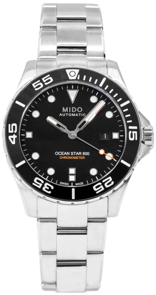 Mido Herreklokke M026.608.11.051.00 Ocean Star Sort/Stål Ø43.5 mm