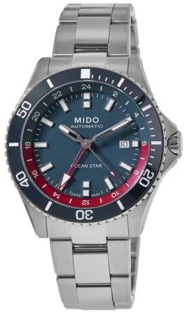 Mido Herreklokke M026.629.11.041.00 Ocean Star Blå/Stål Ø44 mm