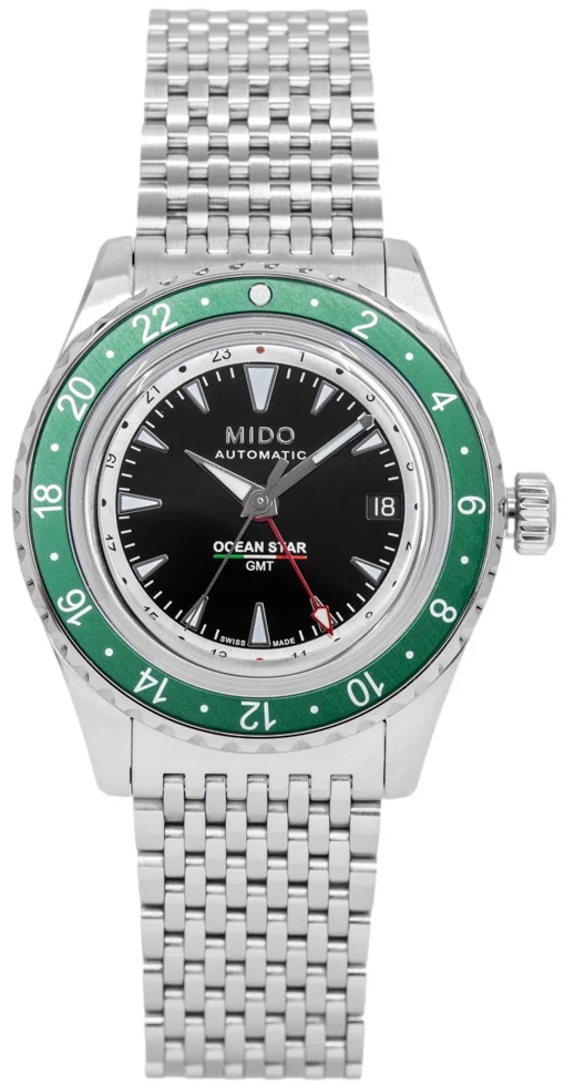 Mido Herreklokke M026.829.11.051.01 Ocean Star Sort/Tekstil Ø40.5 mm