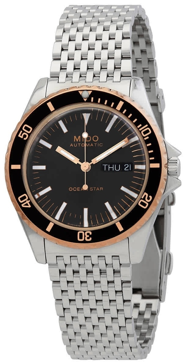 Mido Herreklokke M026.830.21.051.00 Ocean Star Sort/Stål Ø40.5 mm
