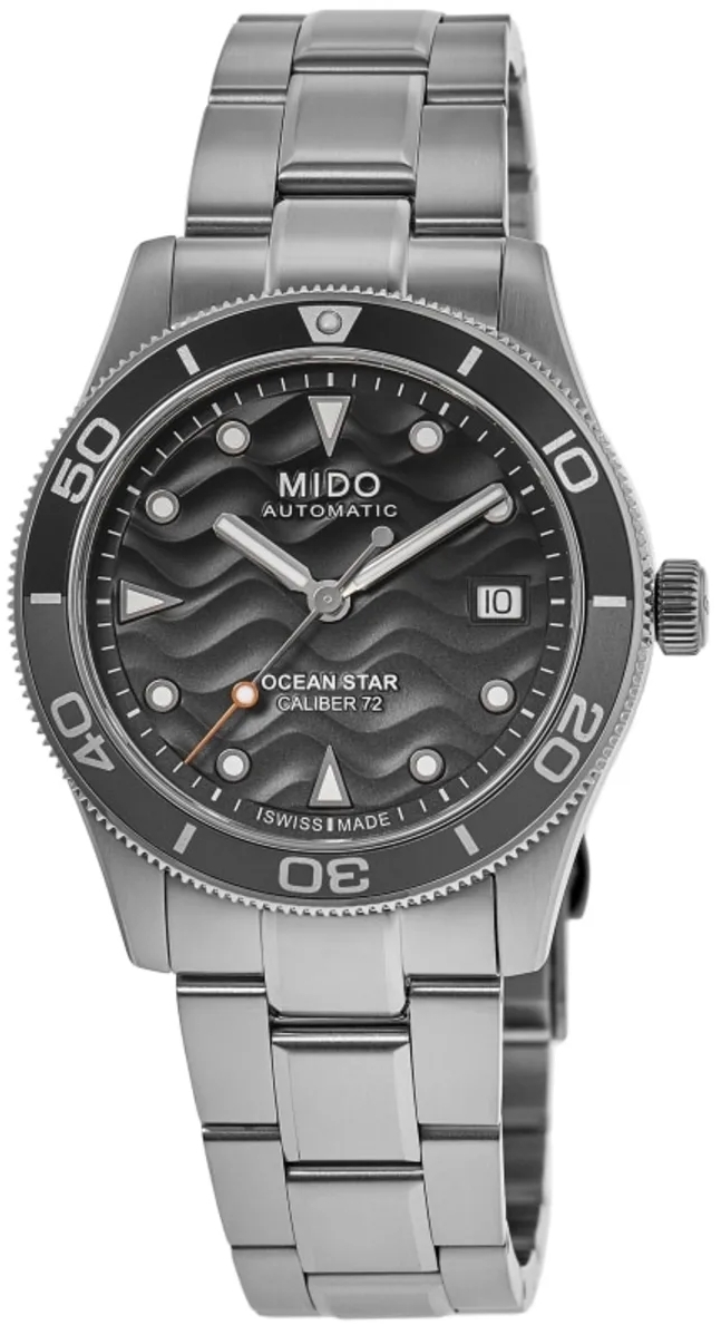 Mido Herreklokke M026.907.11.061.00 Ocean Star Grå/Stål Ø39 mm