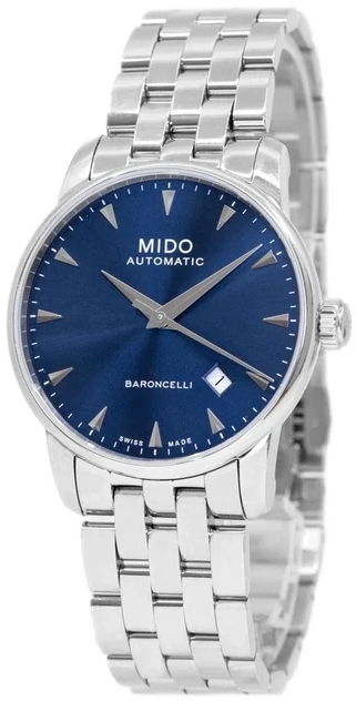 Mido M86.0.041.51 Baroncelli Blå/Stål Ø38 mm