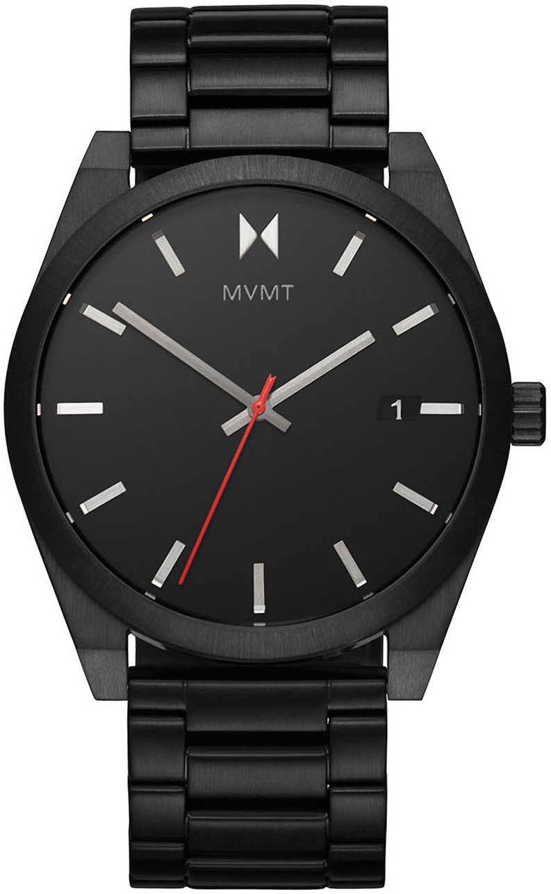 MVMT Herreklokke 28000039-D Sort/Stål Ø43 mm