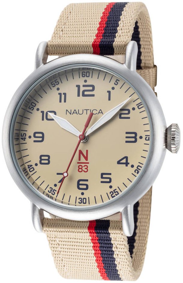 Nautica NAPWLS911 N83 Beige/Tekstil Ø40 mm