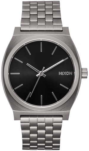 Nixon Herreklokke A0455084-00 Classic Sort/Stål Ø42 mm