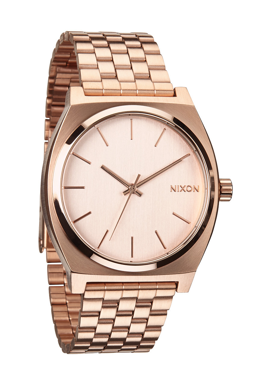 Nixon A045897-00 The Time Teller Rosegullfarget/Rose-gulltonet stål