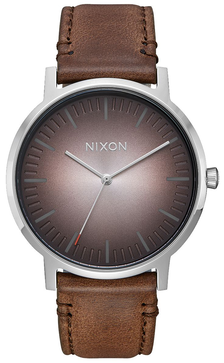 Nixon 99999 Herreklokke A10582594-00 Lilla/Lær Ø40 mm - Nixon