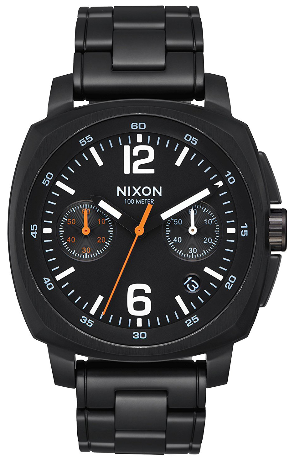 Nixon 99999 Herreklokke A1071001-00 Sort/Stål - Nixon