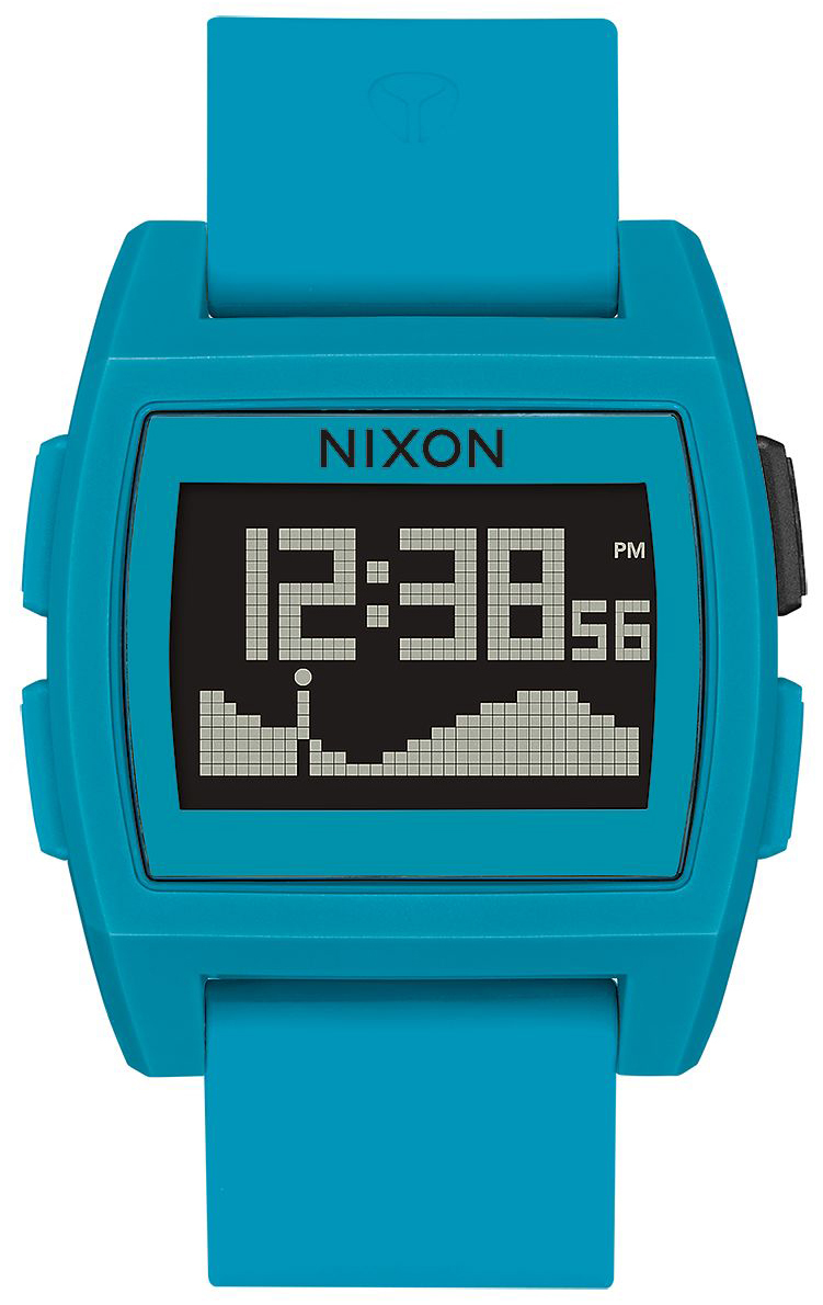 Nixon 99999 Dameklokke A11042556-00 LCD/Gummi - Nixon