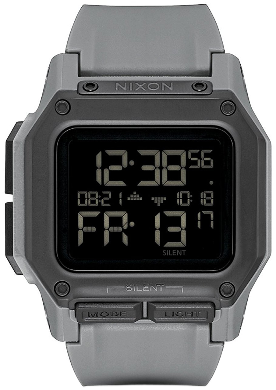 Nixon 99999 Herreklokke A1180632-00 LCD/Gummi - Nixon