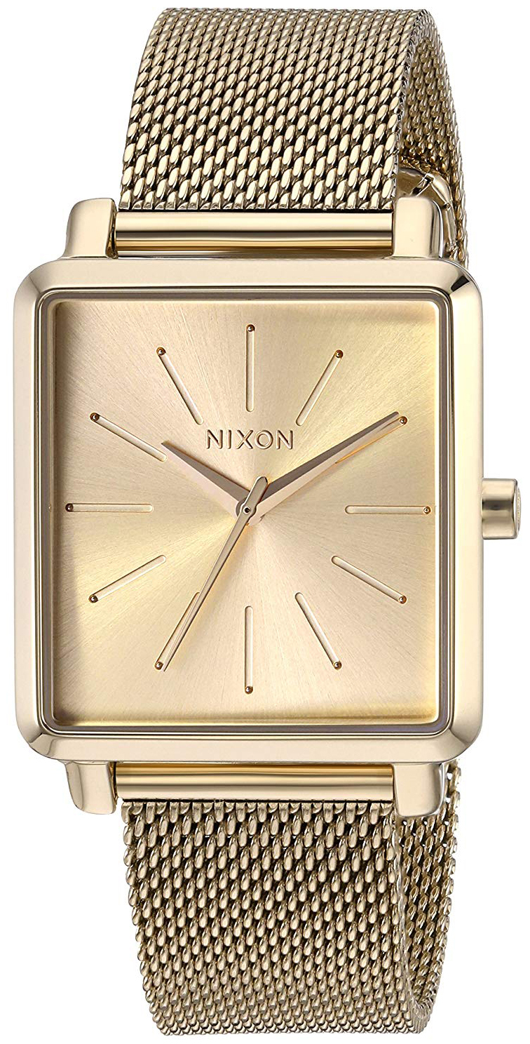 Nixon 99999 Dameklokke A1206502-00 Gulltonet/Gulltonet stål - Nixon