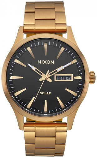 Nixon Herreklokke A1346510-00 Classic Sort/Rose-gulltonet stål Ø40