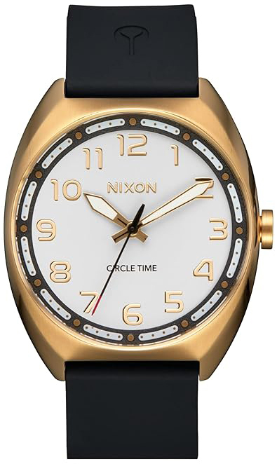 Nixon A1365-1809-00 Mullet Hvit/Gummi Ø38 mm