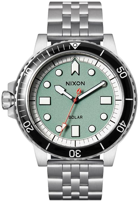 Nixon Herreklokke A1402-5235-00 Stinger Grønn/Stål Ø44 mm