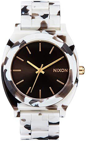Nixon A3272882-00 The Time Teller Sort/Acetat Ø40 mm