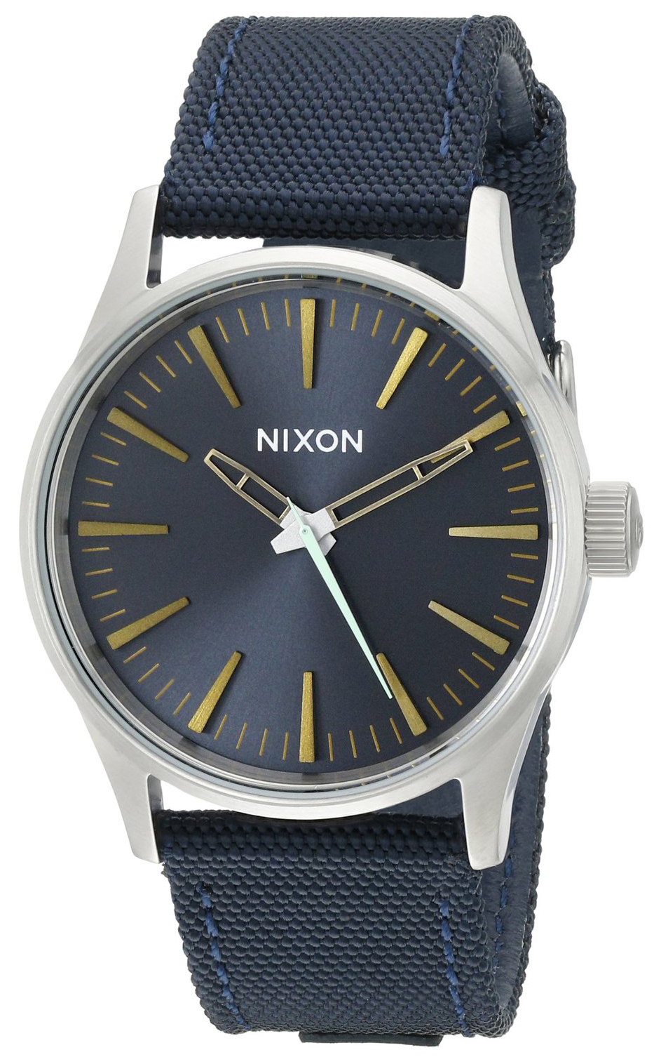 Nixon Herreklokke A4262076-00 The Sentry Blå/Lær Ø38 mm