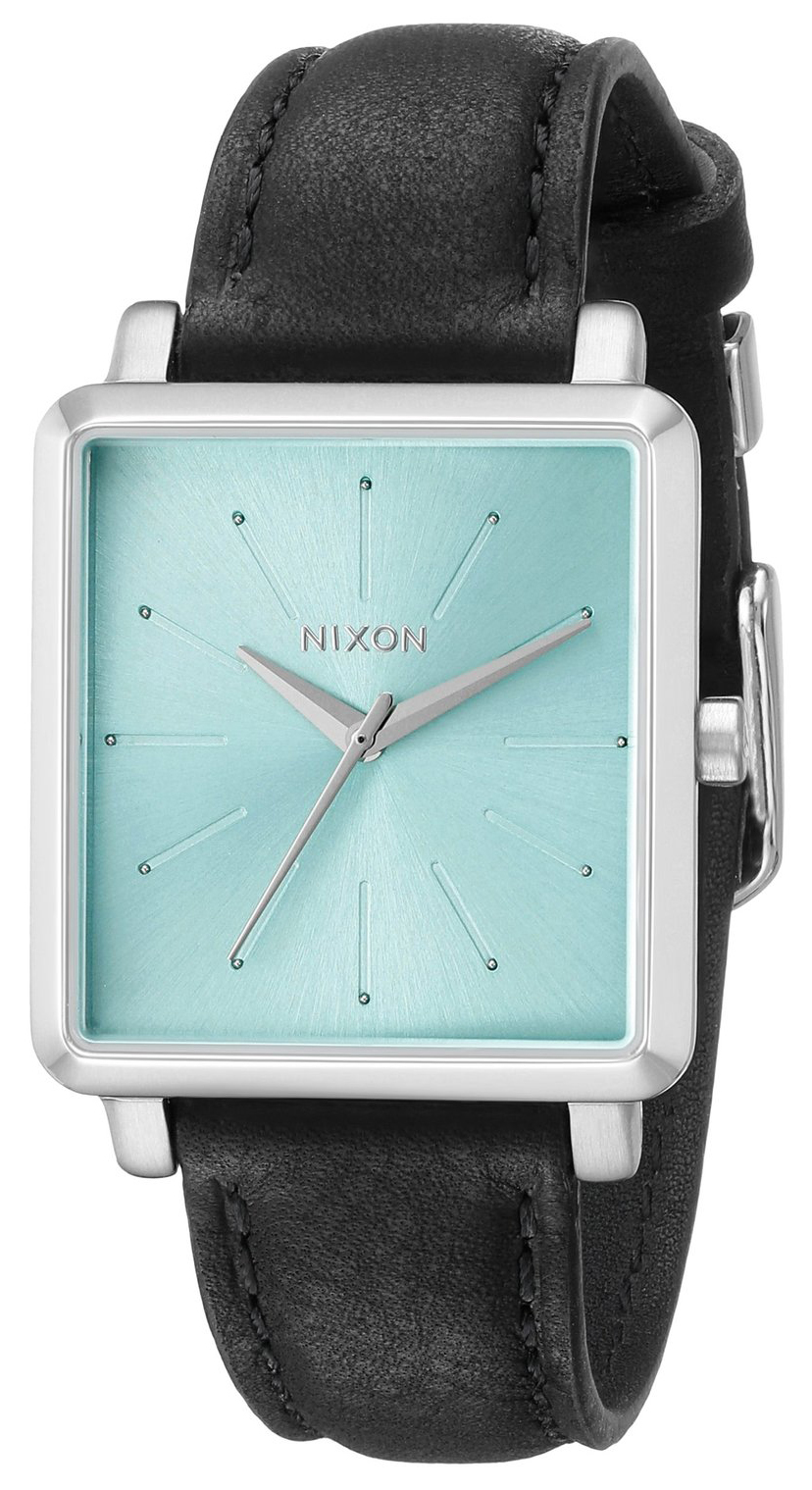 Nixon 99999 Dameklokke A4722095-00 Grønn/Lær - Nixon