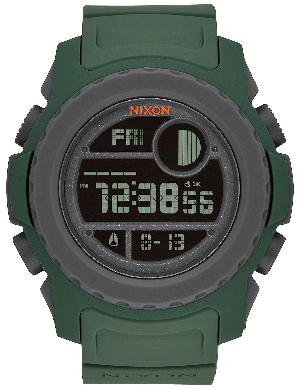 Nixon 99999 Herreklokke A9212311-00 LCD/Gummi Ø49 mm - Nixon