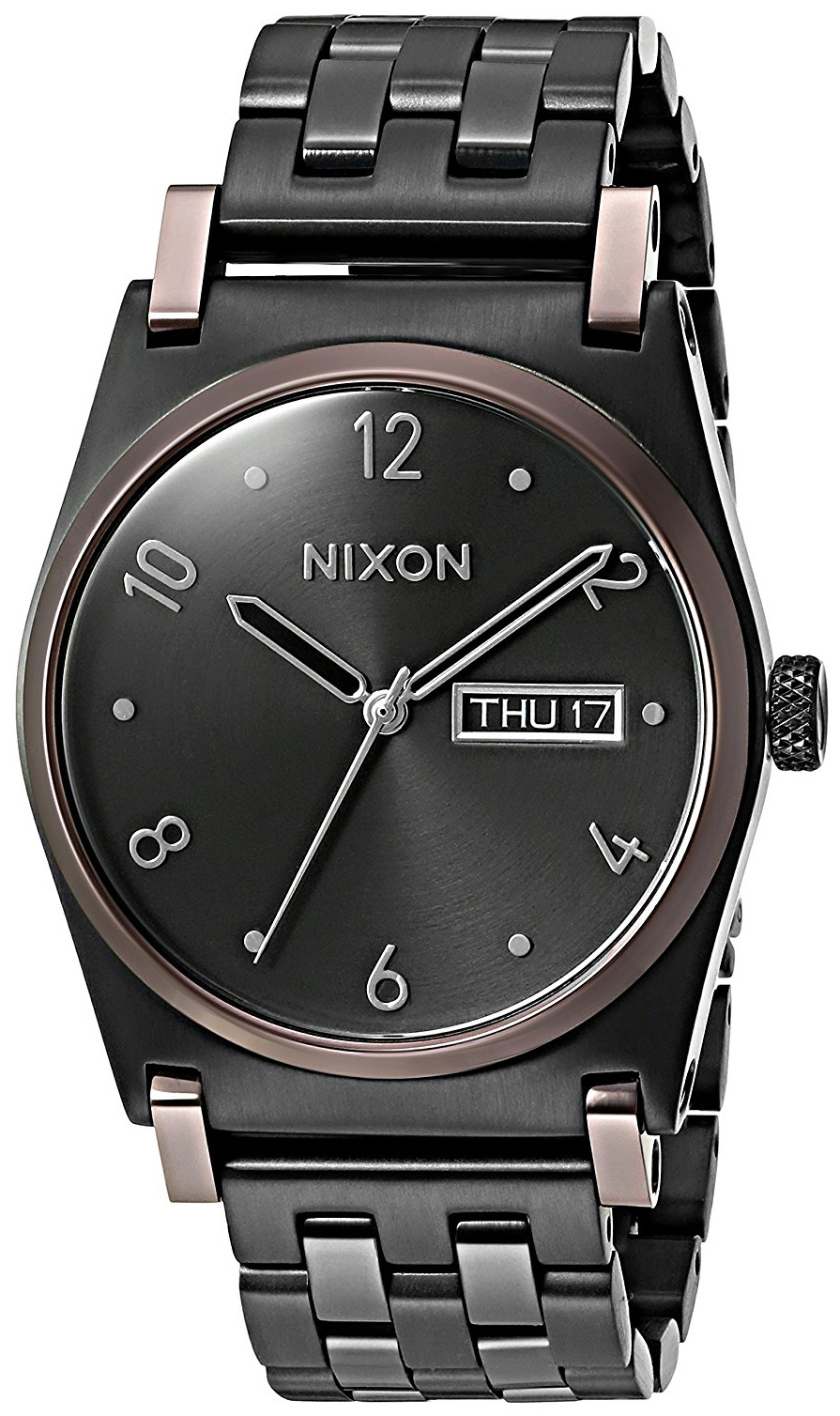 Nixon 99999 Dameklokke A9542231-00 Sort/Stål Ø36 mm - Nixon