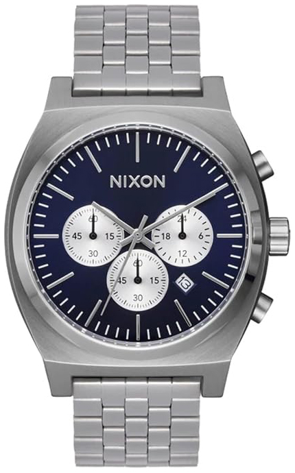 Nixon A972-5327-00 Time Teller Sort/Stål Ø40 mm