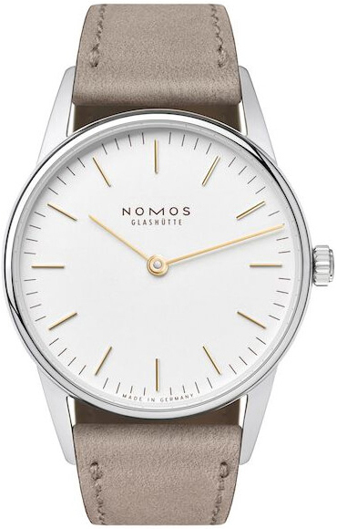 Nomos Glashütte N-320 Orion Hvit/Lær Ø32.8 mm