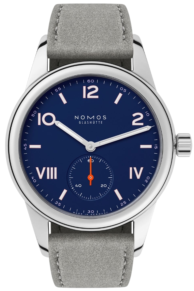 Nomos Glashütte N-719.GB Club Campus Blå/Lær Ø36 mm