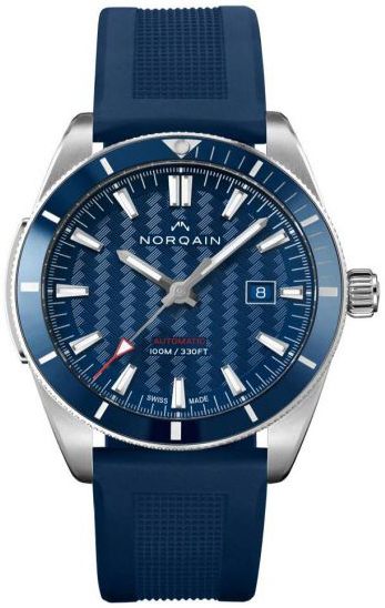 Norqain Herreklokke N1000C02A/A101/10AR.20S Adventure Blå/Gummi Ø42