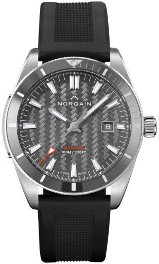Norqain Herreklokke N1000C03A/G101/10BR.20S Adventure Grå/Gummi Ø42