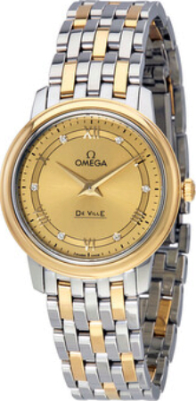 Omega De Ville Prestige Quartz 27.4mm Dameklokke 424.20.27.60.58.003 - Omega