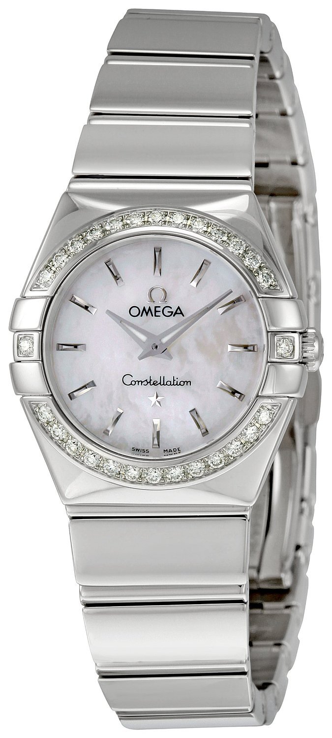 Omega Constellation Quartz 24mm Dameklokke 123.15.24.60.05.002 - Omega