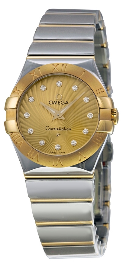 Omega Constellation Quartz 27mm Dameklokke 123.20.27.60.58.002 - Omega