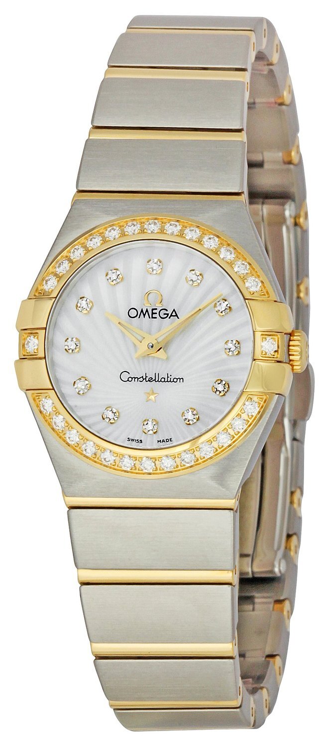 Omega Constellation Quartz 24mm Dameklokke 123.25.24.60.55.004 - Omega