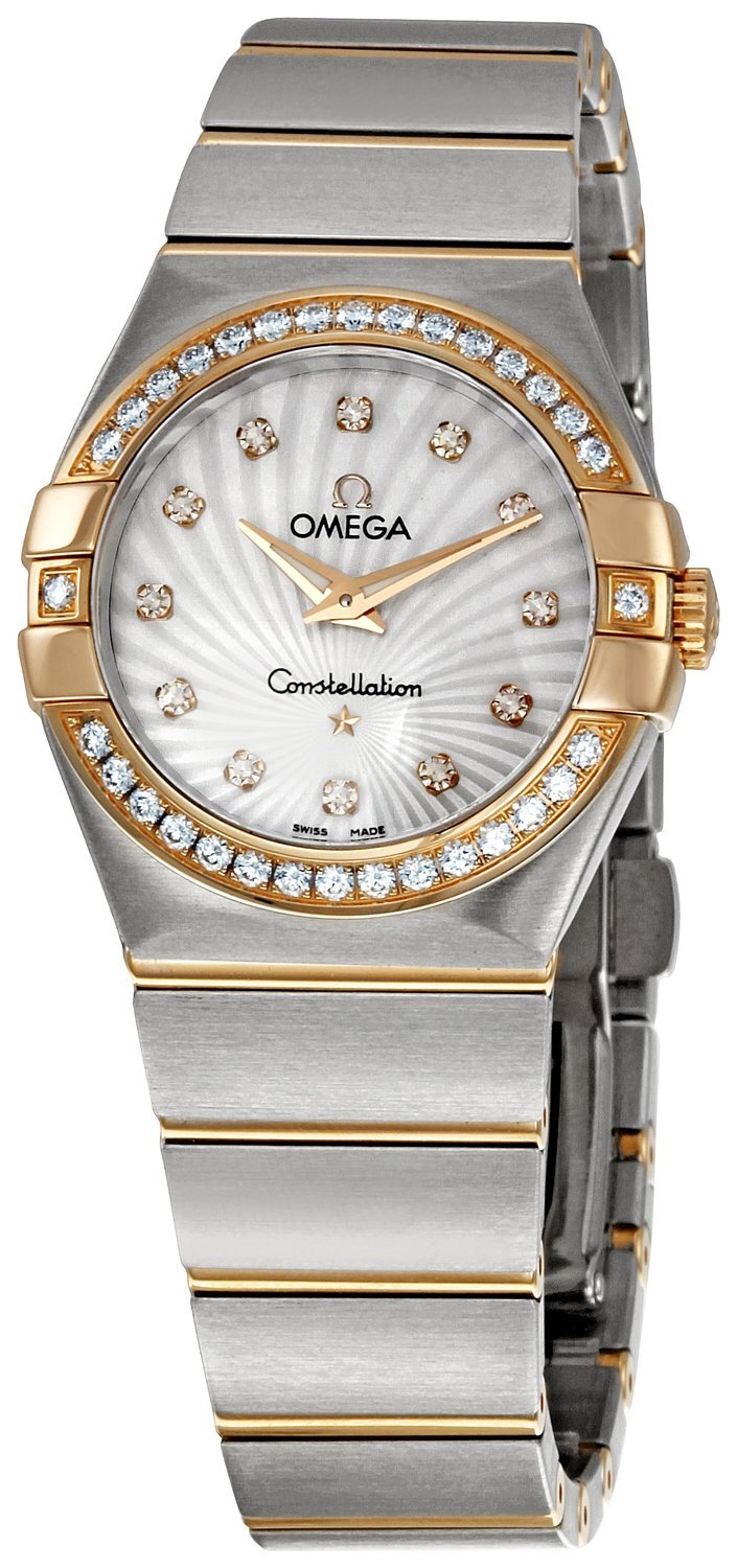 Omega Constellation Quartz 27mm Dameklokke 123.25.27.60.55.002 - Omega