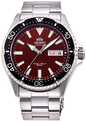 Orient Herreklokke RA-AA0003R Mako Iii Rød/Stål Ø41.8 mm